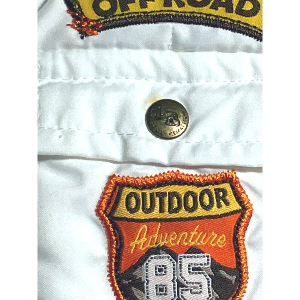 Little Rebels Off Road Outdoor Adventure Jeep Vest Kids White Quilted - Picture 8 of 11